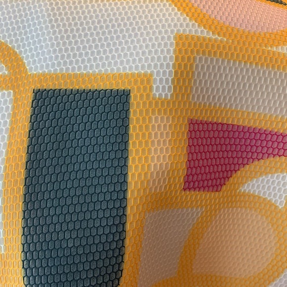 Ulta-modern Raoul Mesh Puzzle Print Pencil Skirt - Picture 8 of 8